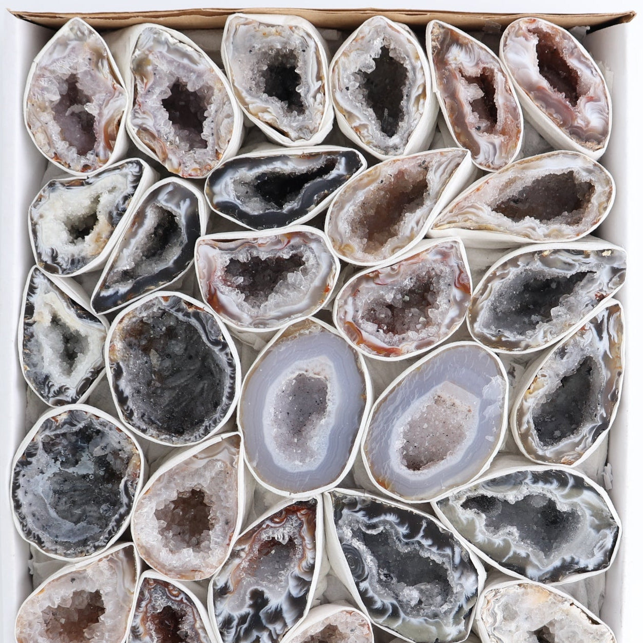 Agate Geodes Flat