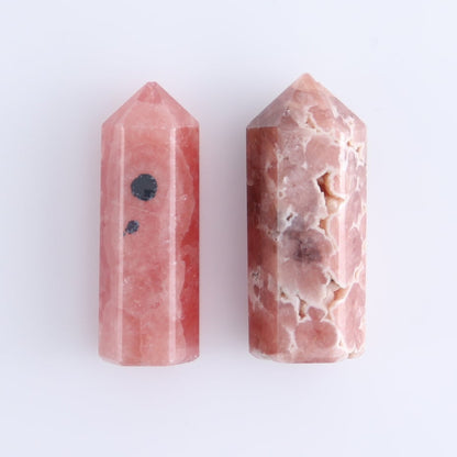Rhodochrosite Towers Set of 9