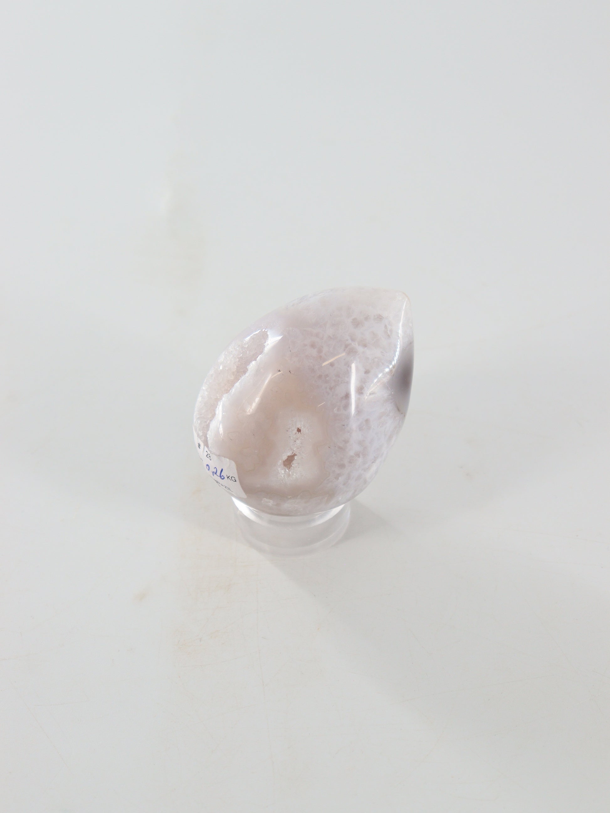Agate Eggs Set of 2 - Expert Supplier of Wholesale Crystals & Bulk Gemstones