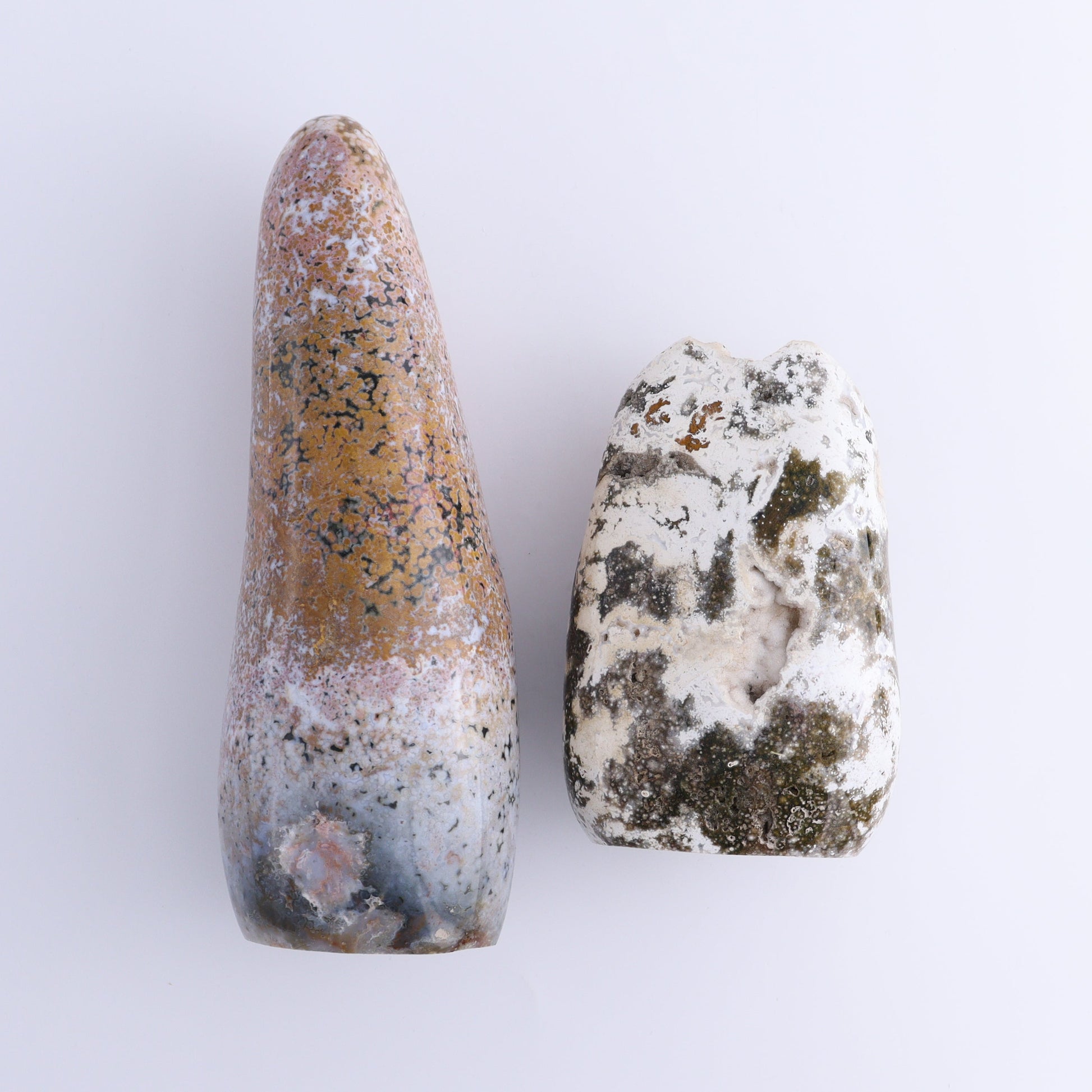 Ocean Jasper Freeform Set of 2 - Expert Wholesale and Supplier of Wholesale Crystals & Bulk Gemstones, ["Freeforms","jasper","Ocean Jasper"]