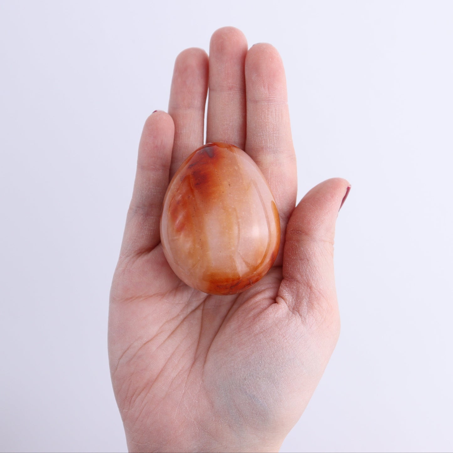 Carnelian Eggs Set of 12 - Expert Wholesale and Supplier of Wholesale Crystals & Bulk Gemstones, ["carnelian","Eggs","Madagascar"]