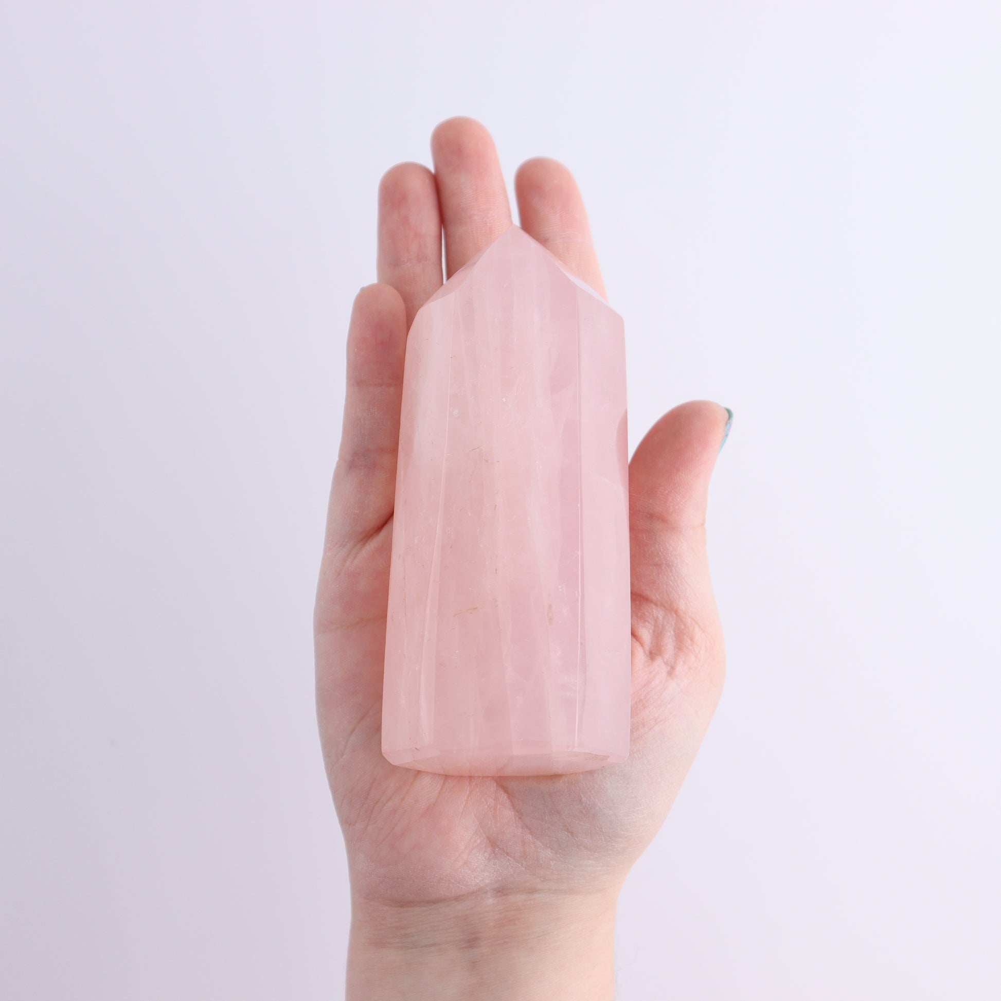 Rose Quartz Towers Set of 8 - Expert Wholesale and Supplier of Wholesale Crystals & Bulk Gemstones, ["Rose Quartz","Towers"]