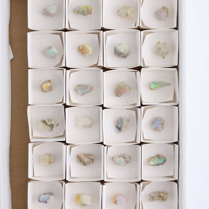 Ethiopian Opal Set of 24 - Expert Wholesale and Supplier of Wholesale Crystals & Bulk Gemstones, ["Ethiopia","ethiopian opal","Opal"]