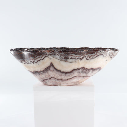 Mexican Onyx/Calcite Bowl 15"