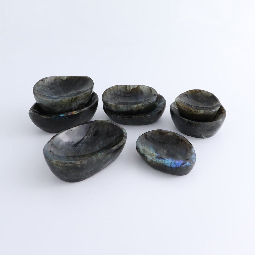 Labradorite Bowls Set of 8
