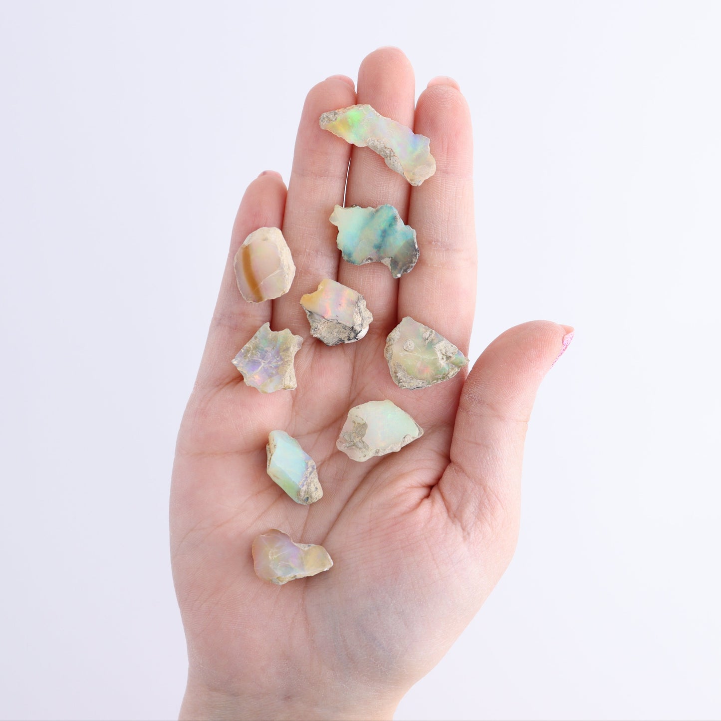 Ethiopian Opal Set of 24 - Expert Wholesale and Supplier of Wholesale Crystals & Bulk Gemstones, ["Ethiopia","ethiopian opal","Opal"]
