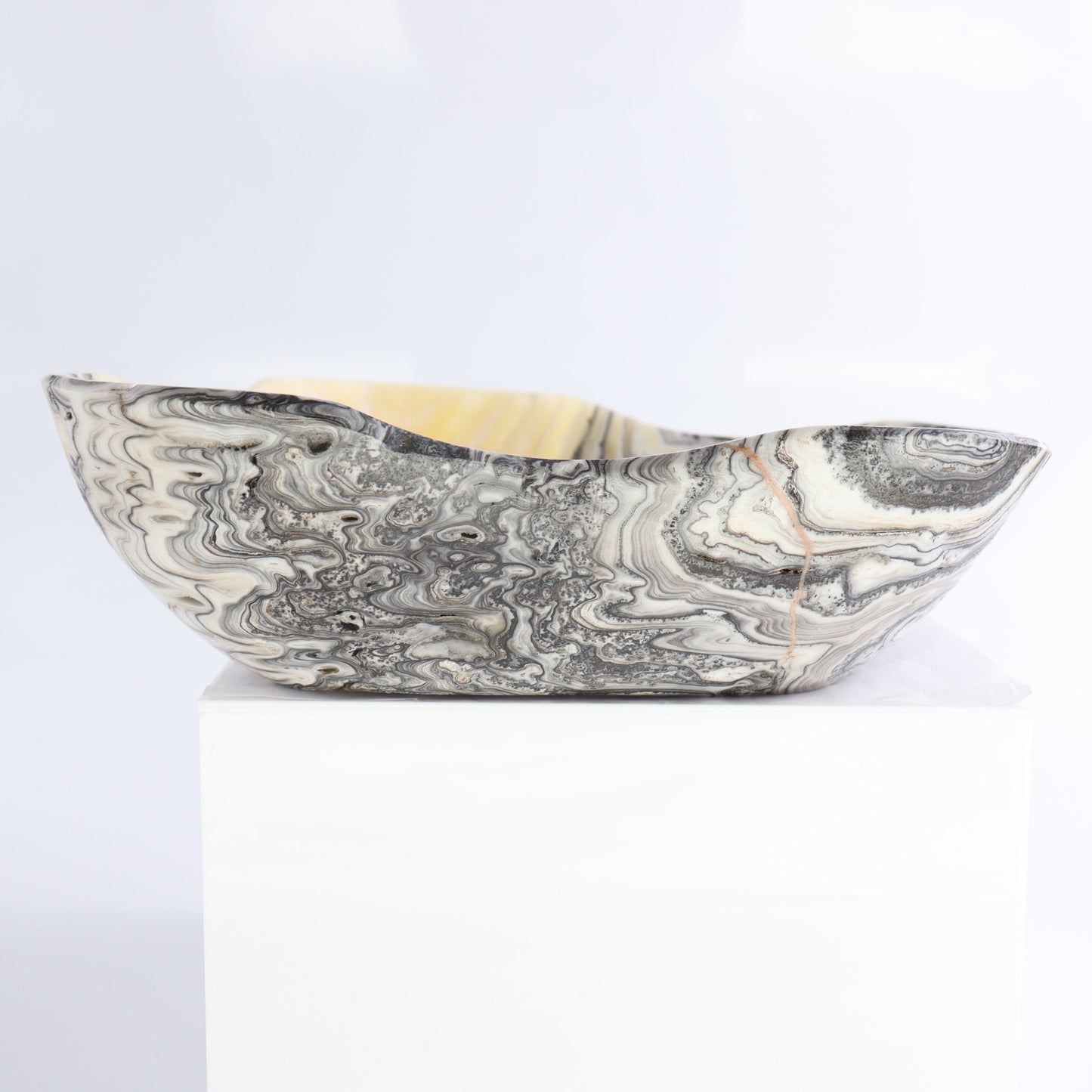 Zebra Onyx Bowl - Expert Wholesale and Supplier of Wholesale Crystals & Bulk Gemstones, ["Bowls","Mexico","onyx"]