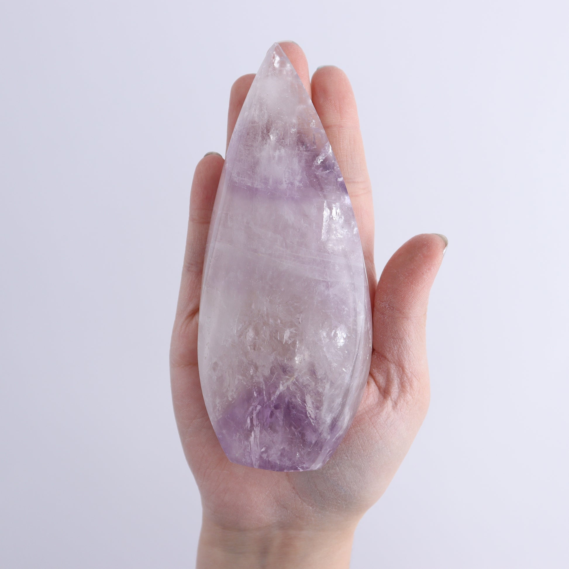 Amethyst Flames Set of 4 - Expert Wholesale and Supplier of Wholesale Crystals & Bulk Gemstones, ["Amethyst","Brazil","flames"]