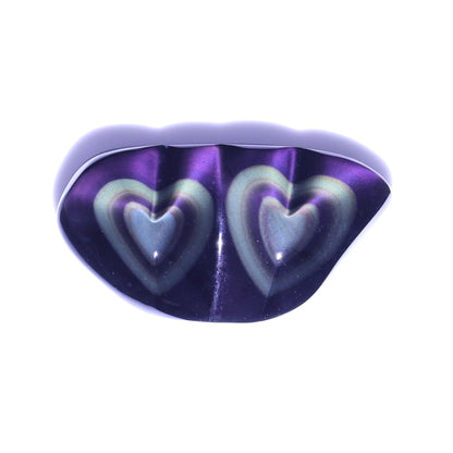 Rainbow Obsidian Heart Pairs Set of 3 - Expert Wholesale and Supplier of Wholesale Crystals & Bulk Gemstones, ["Hearts","Mexico","Obsidian","Rainbow Obsidian"]