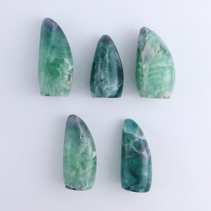 Fluorite Freeforms Set of 5