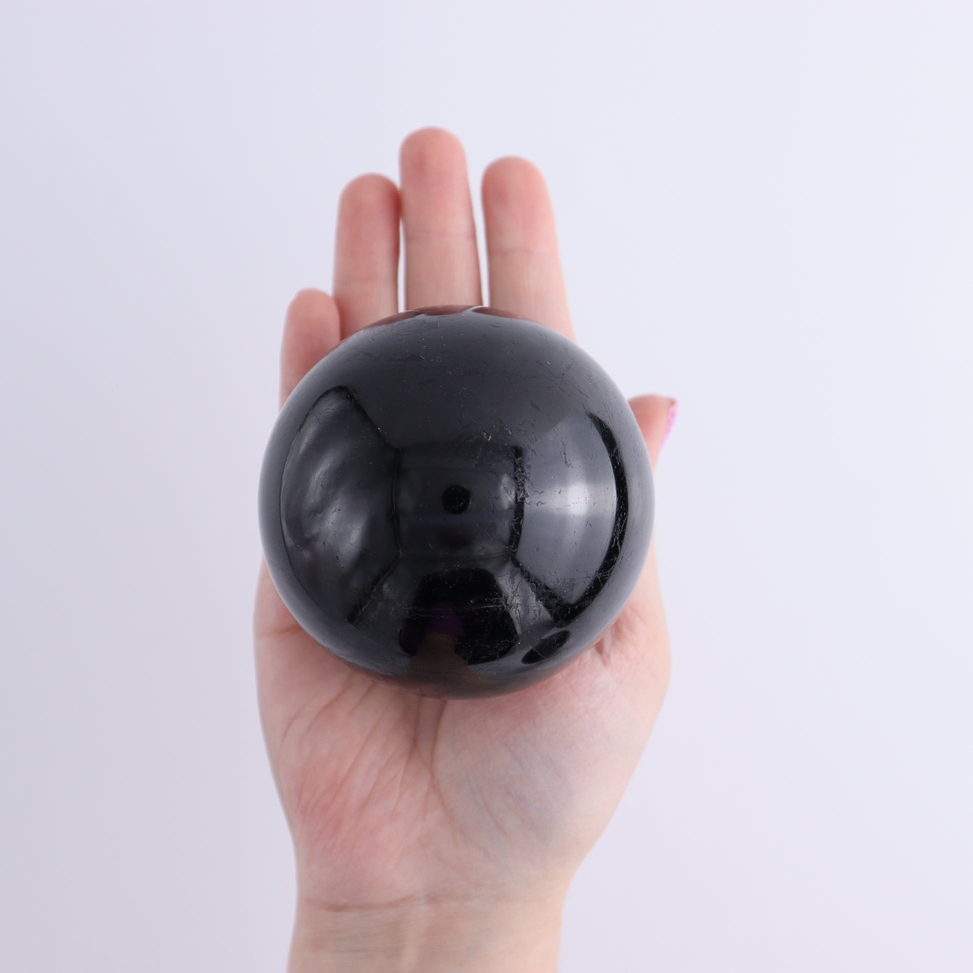 Black Tourmaline Spheres Set of 3 - Expert Wholesale and Supplier of Wholesale Crystals & Bulk Gemstones, ["Black Tourmaline","Spheres","Tourmaline"]