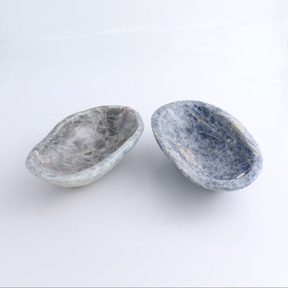 Blue Calcite Bowls Set of 2