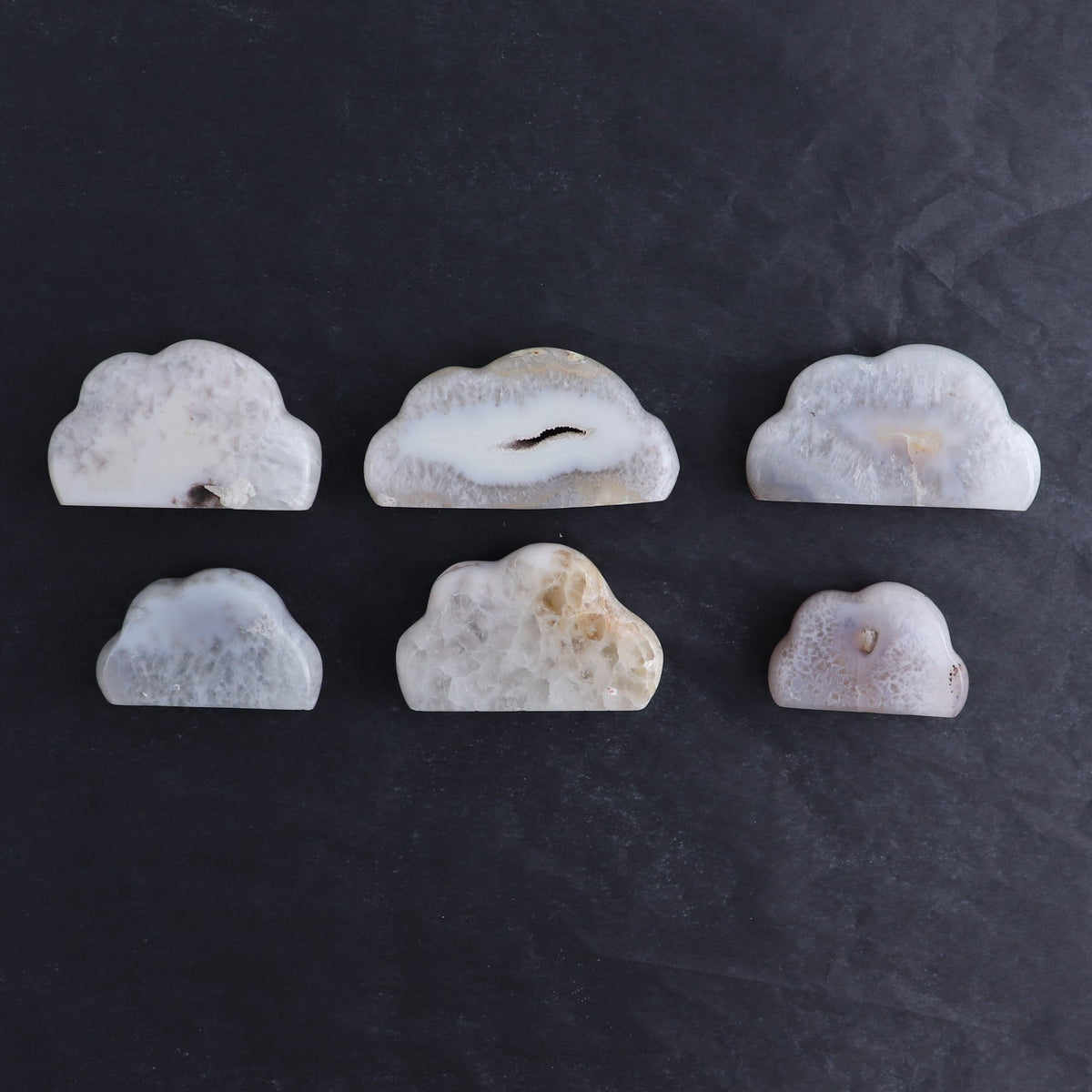 Agate Clouds Set of 6