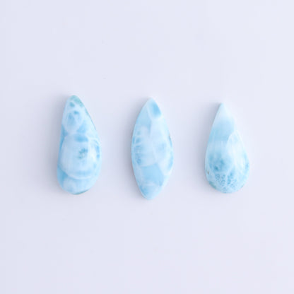 Larmiar Cabs Set of 10 - Expert Wholesale and Supplier of Wholesale Crystals & Bulk Gemstones, ["Cabs","Freeform","Freeforms","Larimar"]