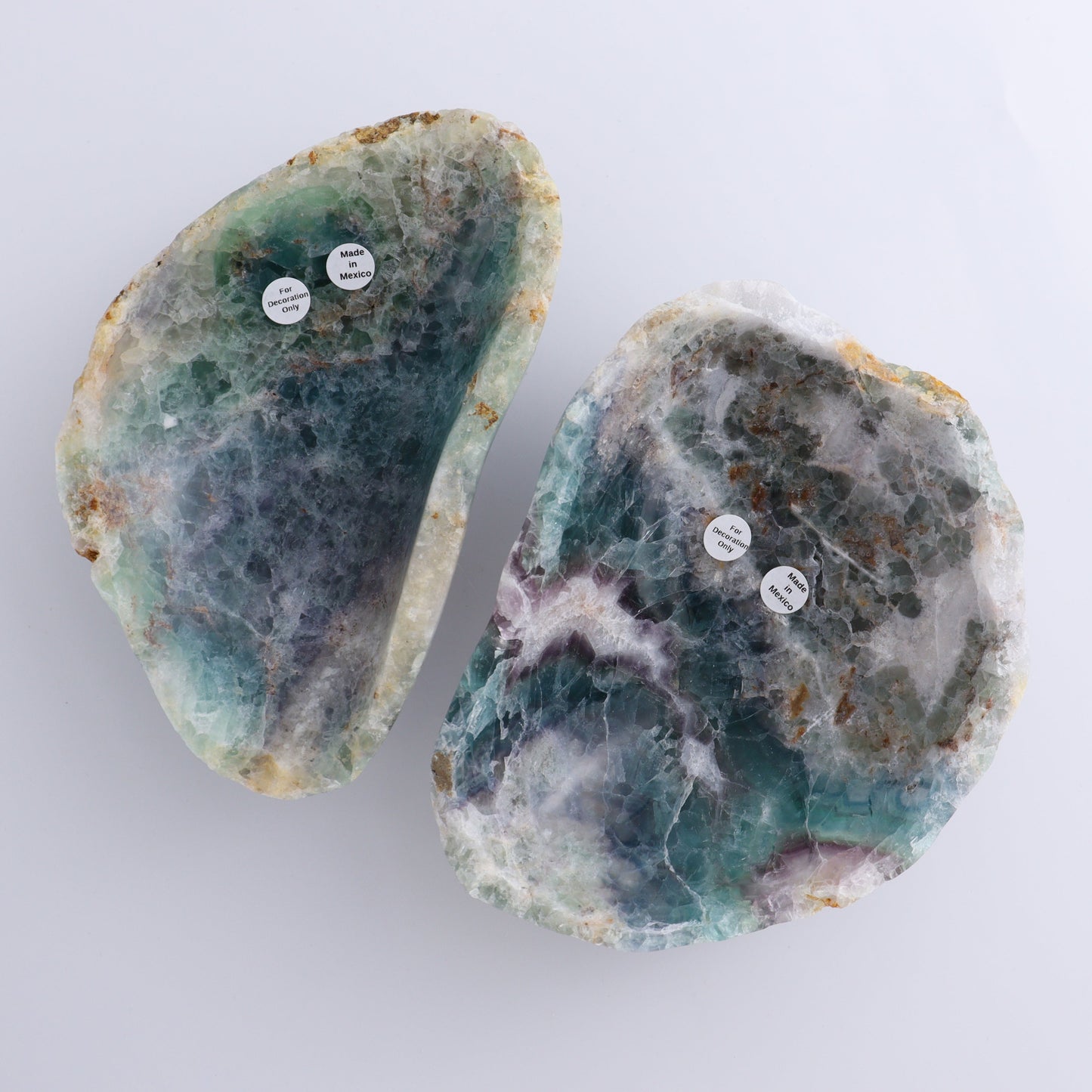 Fluorite Bowls Set of 4 - Expert Wholesale and Supplier of Wholesale Crystals & Bulk Gemstones, ["Bowls","Fluorite","Mexico"]
