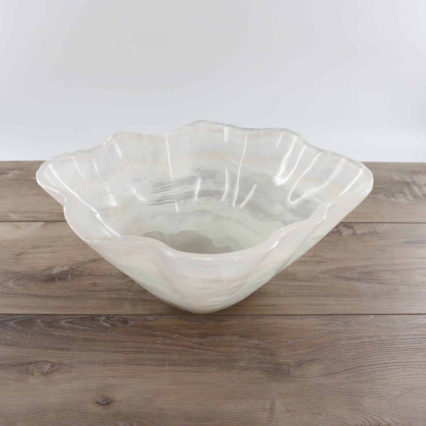 Mexican Onyx/Calcite Bowl 15"