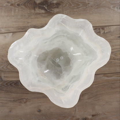 Mexican Onyx/Calcite Bowl 15"
