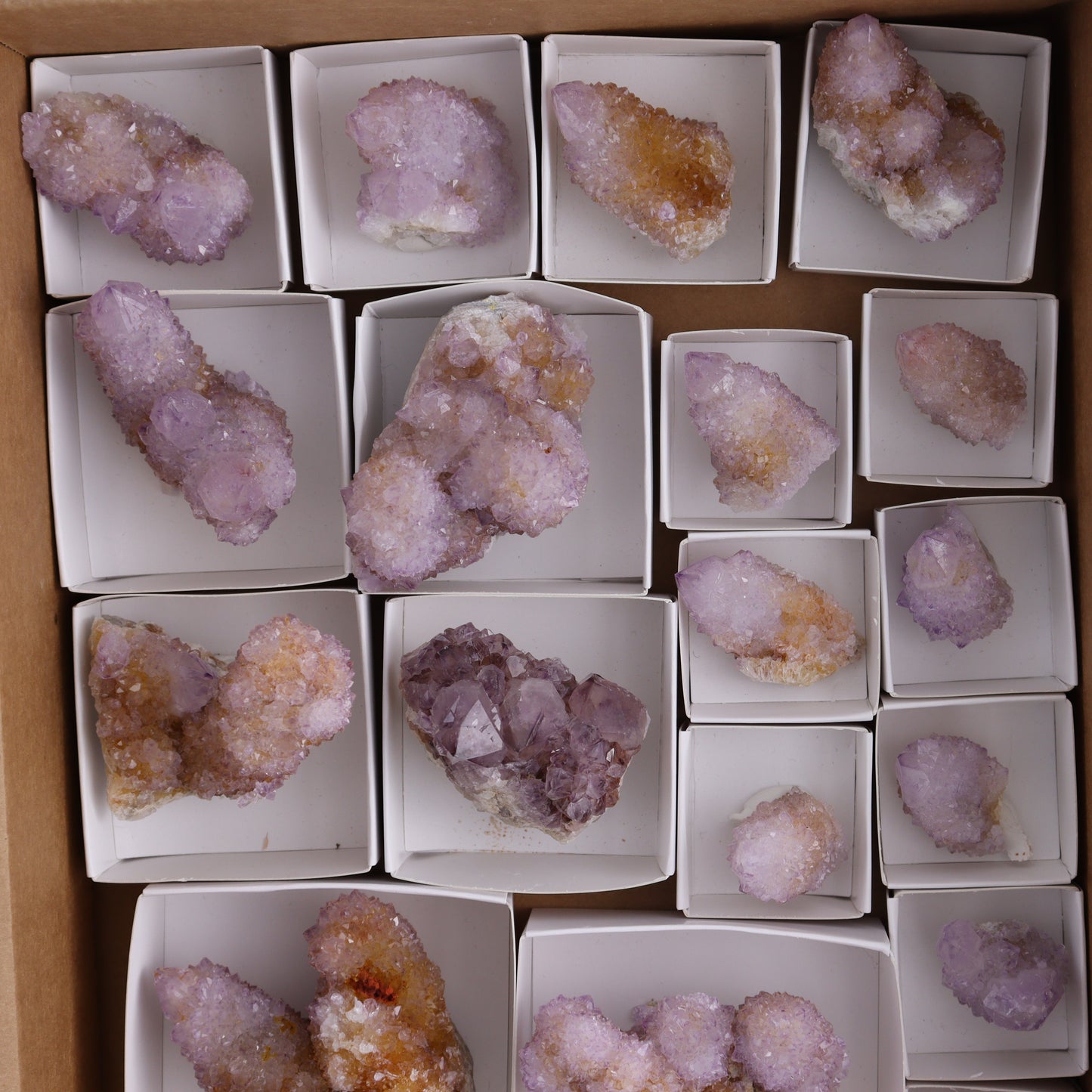 Cactus Quartz Set of 18 - Expert Wholesale and Supplier of Wholesale Crystals & Bulk Gemstones, ["cactus quartz","Quartz","South Africa"]