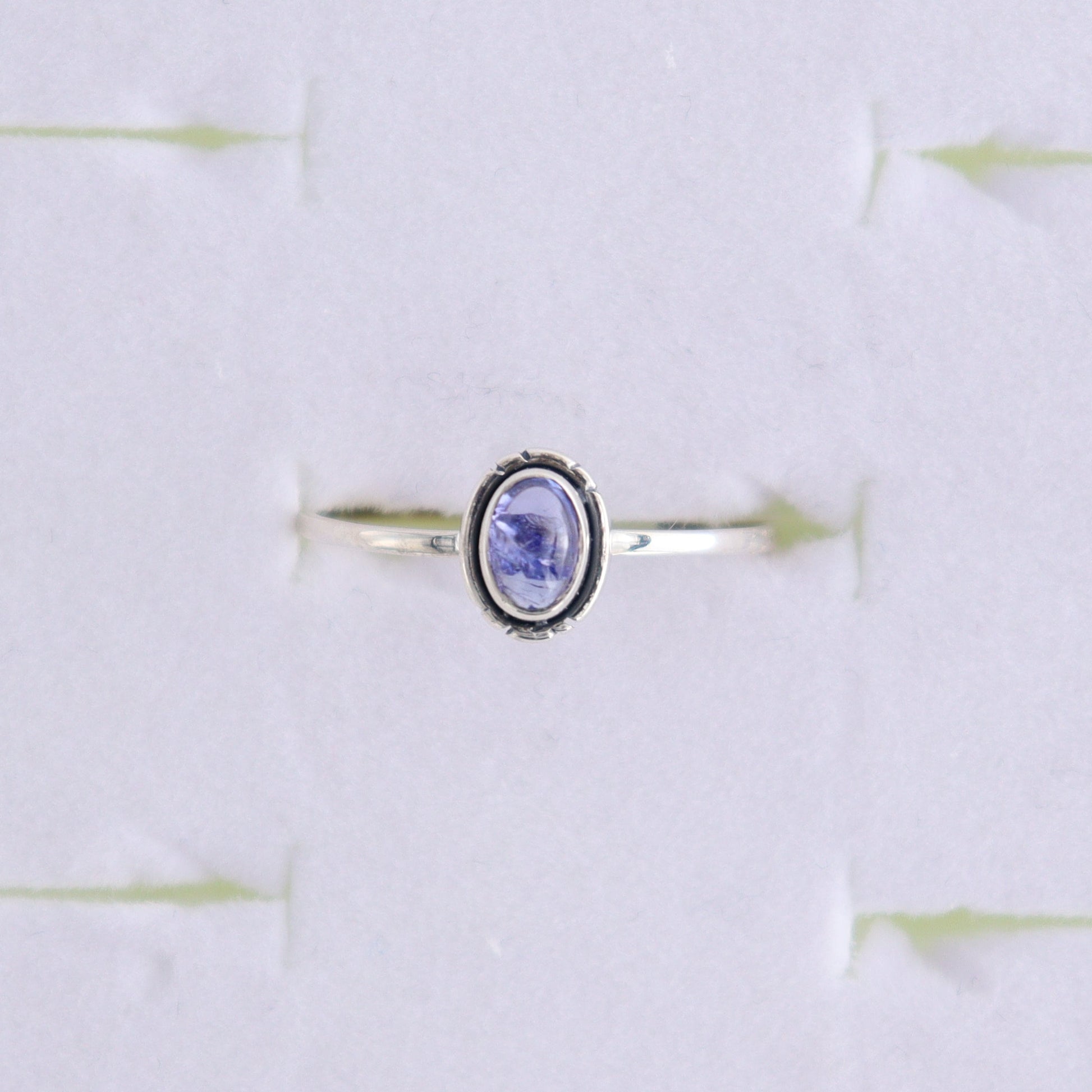 Tanzinite Rings Set of 5 (Ring Holders Not Included) - Expert Wholesale and Supplier of Wholesale Crystals & Bulk Gemstones, ["Ring","rings","sterling silver","Tanzinite"]