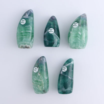 Fluorite Freeforms Set of 5
