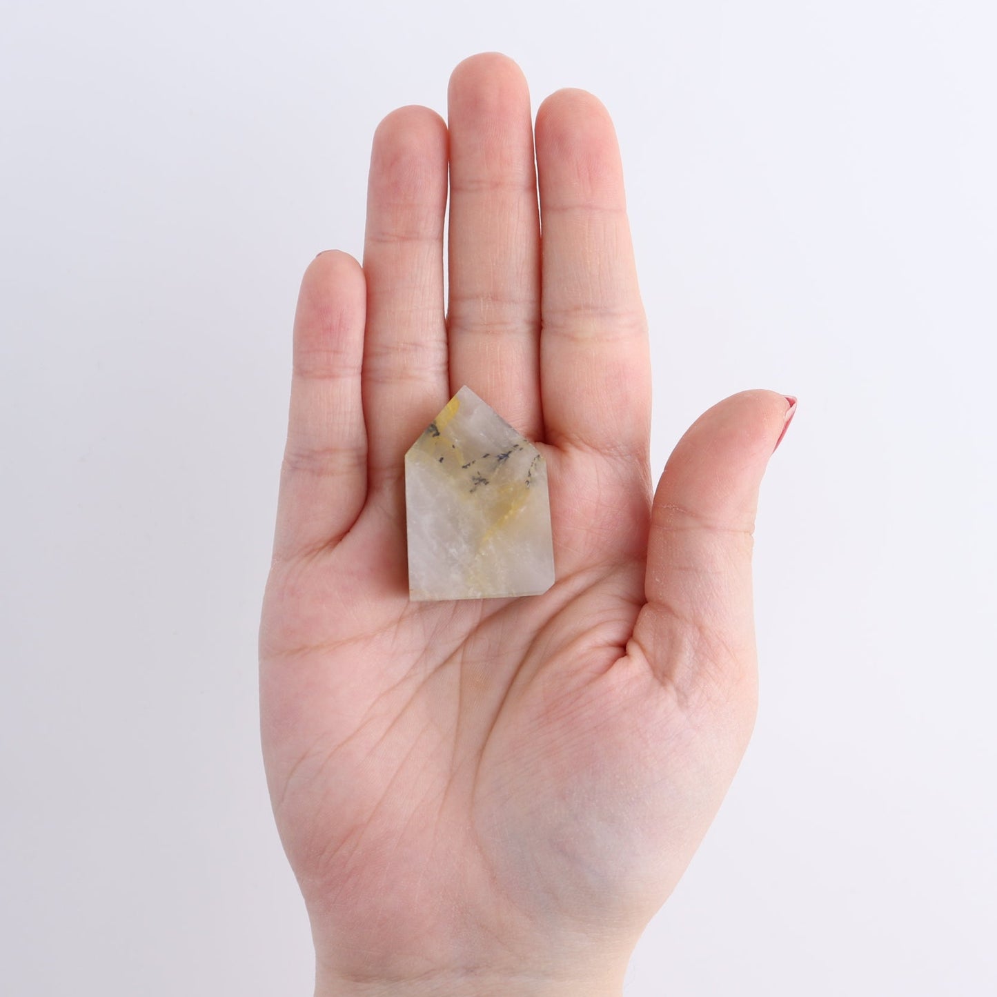 Dendritic Golden Healer Quartz Towers Set of 10