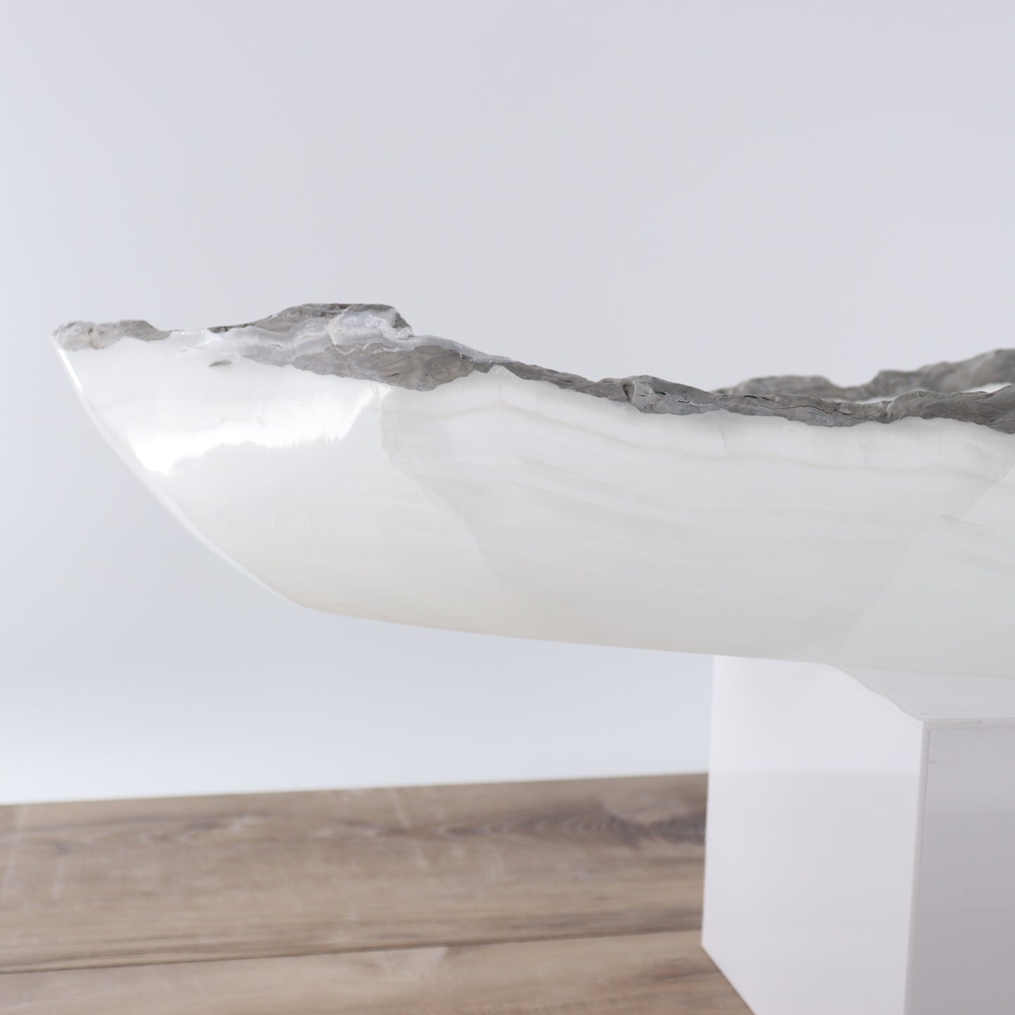 Mexican Onyx/Calcite Canoe Bowl - Expert Wholesale and Supplier of Wholesale Crystals & Bulk Gemstones, ["Bowls","Calcite","canoe","Mexico","onyx"]
