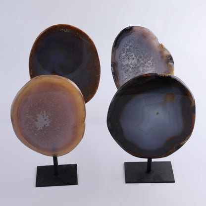 Agate on Pins Set of 4 - Expert Wholesale and Supplier of Wholesale Crystals & Bulk Gemstones, ["Agate","Brazil","On Pins"]
