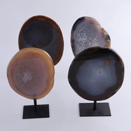 Agate on Pins Set of 4 - Expert Wholesale and Supplier of Wholesale Crystals & Bulk Gemstones, ["Agate","Brazil","On Pins"]