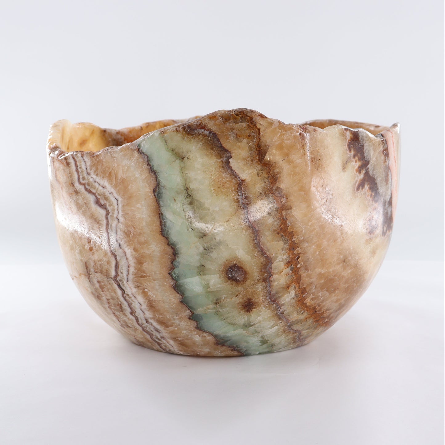 Mexican Onyx/Calcite Bowl
