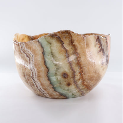Mexican Onyx/Calcite Bowl