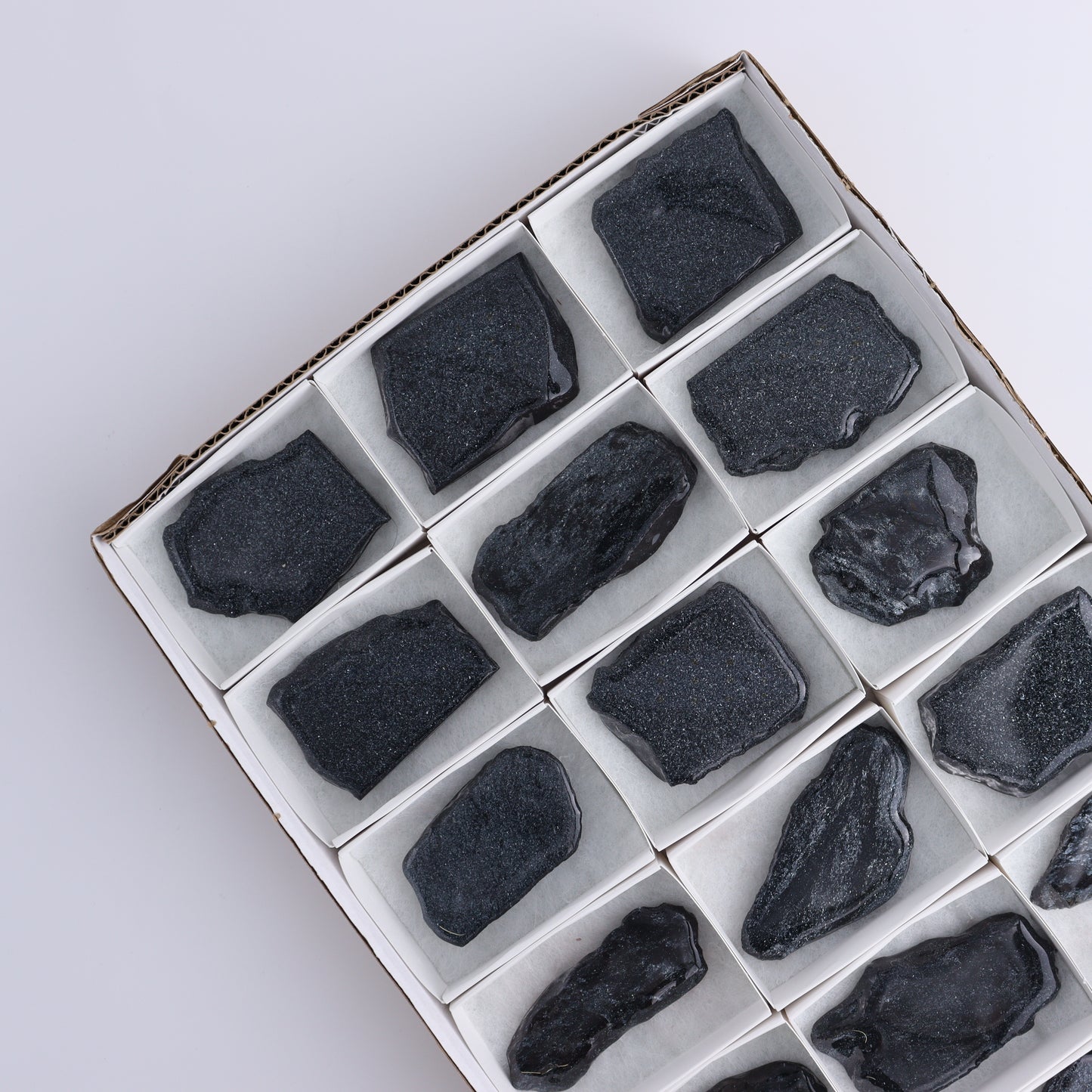 Specularite Flat of 18 - Expert Wholesale and Supplier of Wholesale Crystals & Bulk Gemstones, ["flat","Flats","Specularite","United States"]