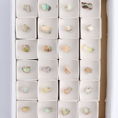Ethiopian Opal Set of 24 - Expert Wholesale and Supplier of Wholesale Crystals & Bulk Gemstones, ["Ethiopia","ethiopian opal","Opal"]