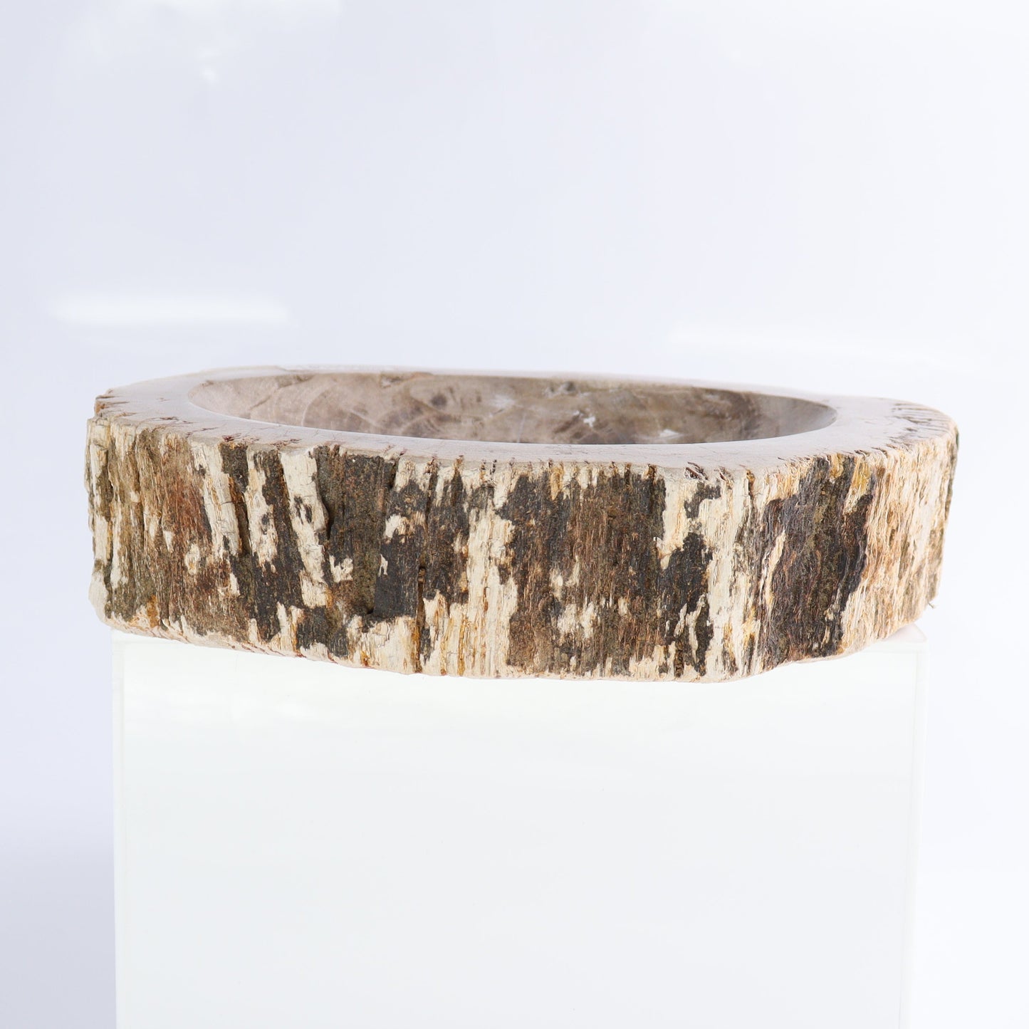 Petrified Wood Bowls Set of 2 - Expert Wholesale and Supplier of Wholesale Crystals & Bulk Gemstones, ["Bowls","Indonesia","Petrified Wood"]