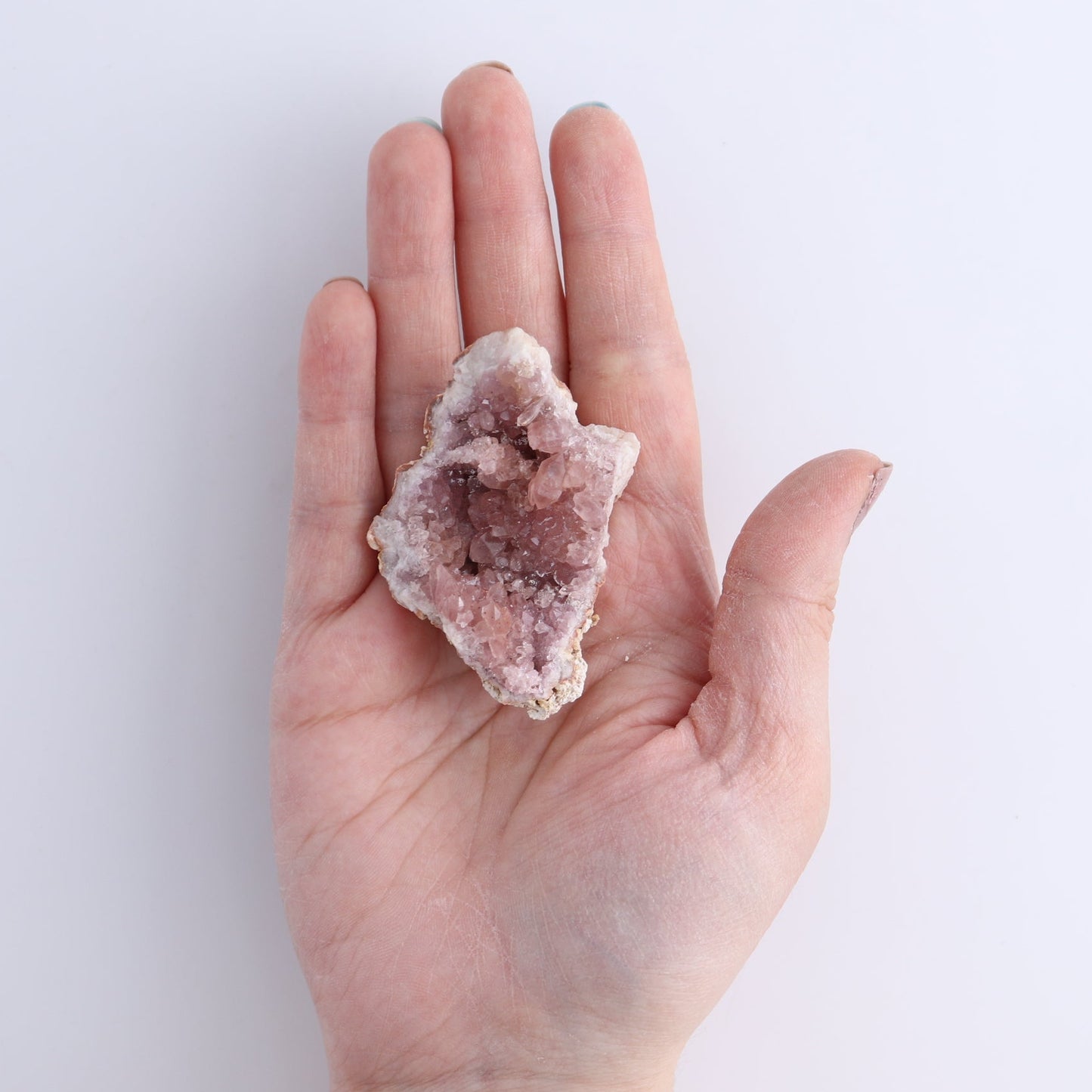 Pink Amethyst Clusters Set of 20