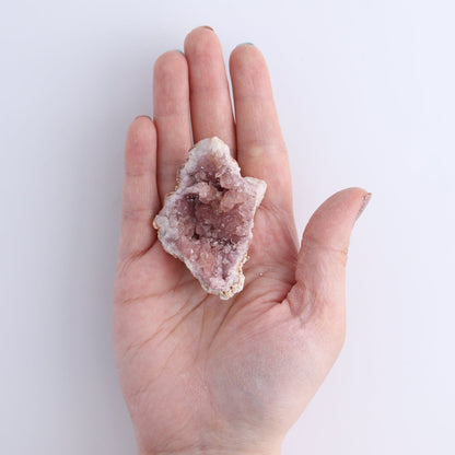 Pink Amethyst Clusters Set of 20