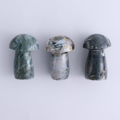 Ocean Jasper Mushrooms Set of 7 - Expert Wholesale and Supplier of Wholesale Crystals & Bulk Gemstones, ["jasper","Madagascar","Mushrooms","Ocean Jasper"]