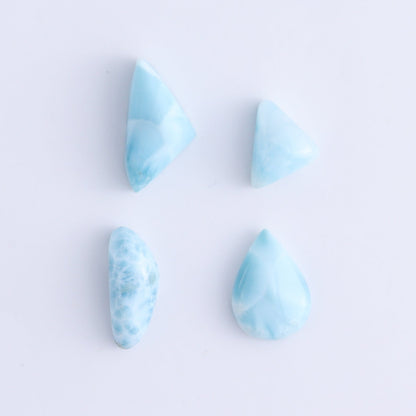 Larmiar Cabs Set of 10 - Expert Wholesale and Supplier of Wholesale Crystals & Bulk Gemstones, ["Cabs","Freeform","Freeforms","Larimar"]