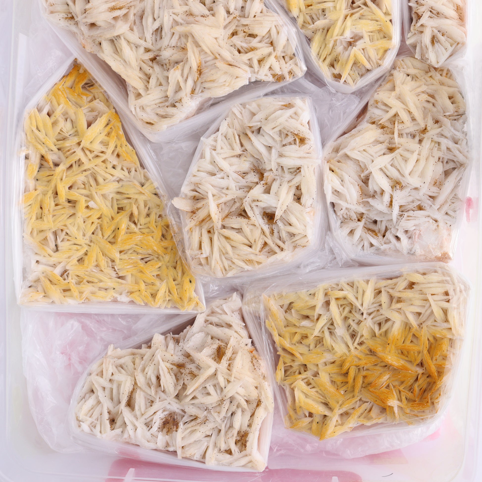Cerussite from Morocco Flat - Expert Wholesale and Supplier of Wholesale Crystals & Bulk Gemstones, ["Cerussite","Clusters","Flats","Morocco"]