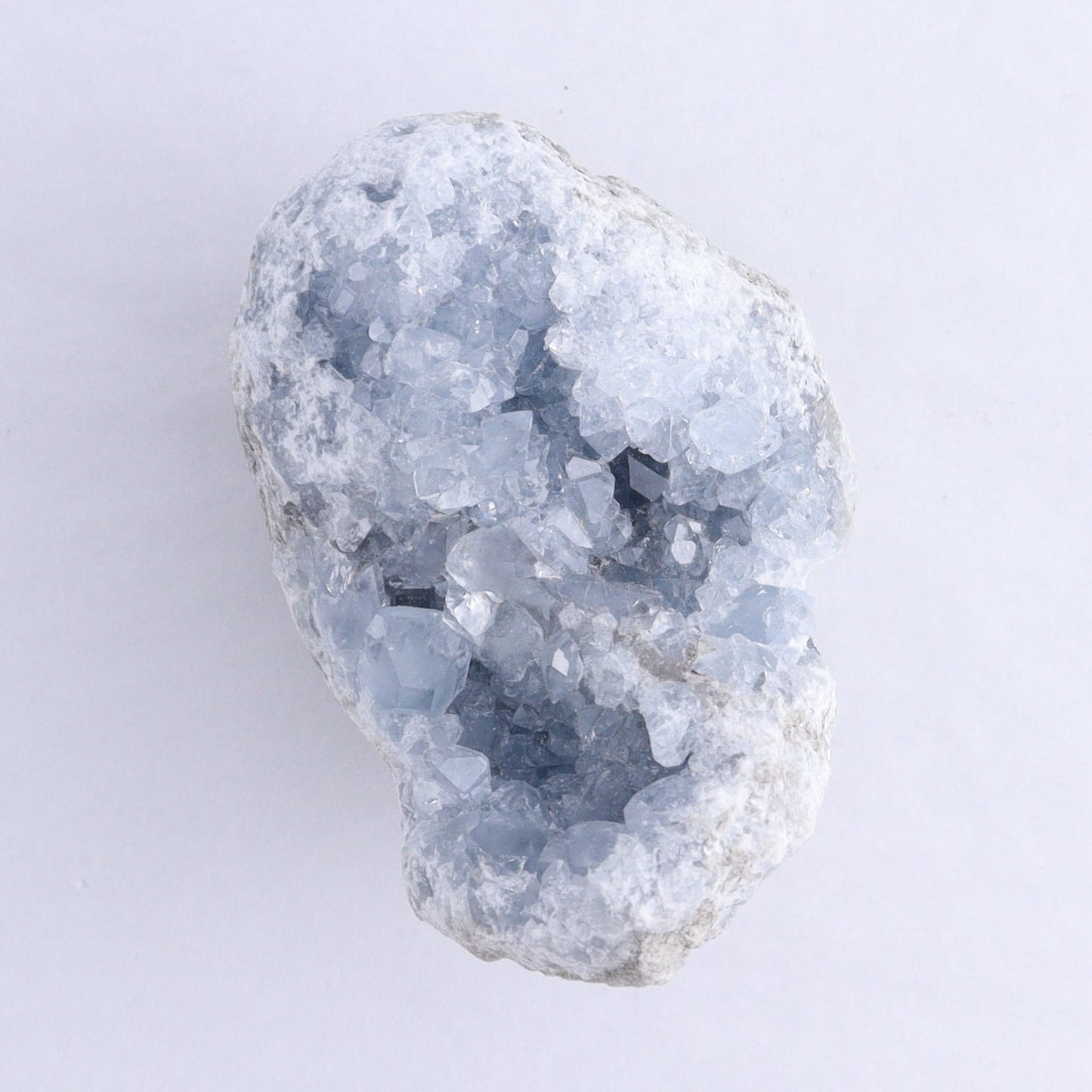 Celestite Clusters Set of 4