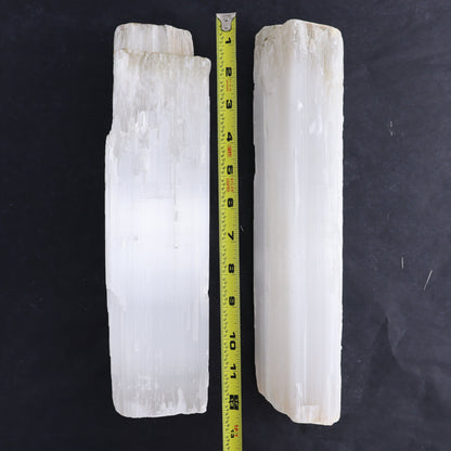 Selenite Logs Set of 2 - Expert Wholesale and Supplier of Wholesale Crystals & Bulk Gemstones, ["logs","selenite"]