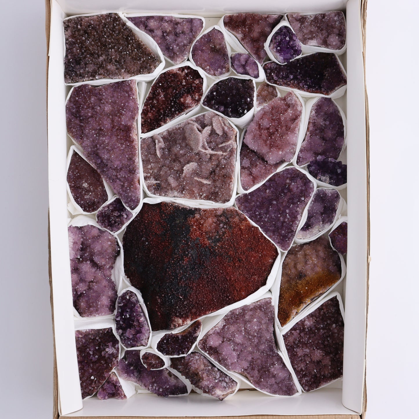 Amethyst Flat - Expert Wholesale and Supplier of Wholesale Crystals & Bulk Gemstones, ["Amethyst","Clusters","Flats"]
