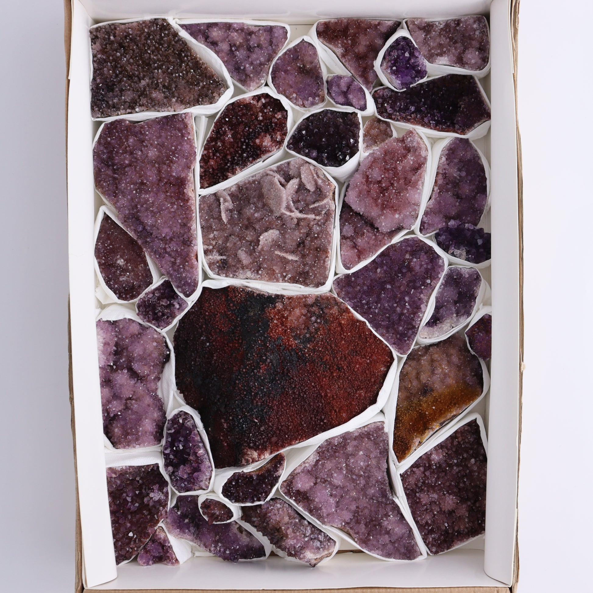 Amethyst Flat - Expert Wholesale and Supplier of Wholesale Crystals & Bulk Gemstones, ["Amethyst","Clusters","Flats"]