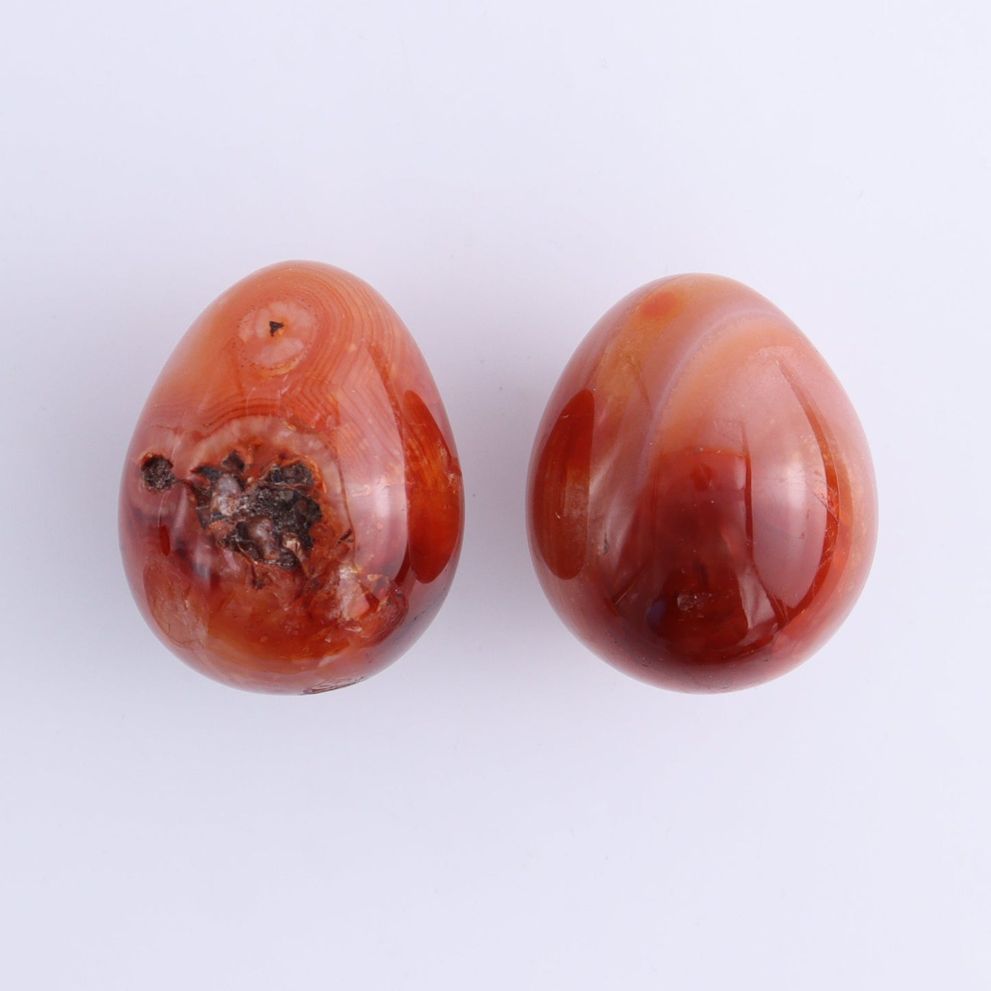 Carnelian Eggs Set of 12 - Expert Wholesale and Supplier of Wholesale Crystals & Bulk Gemstones, ["carnelian","Eggs","Madagascar"]