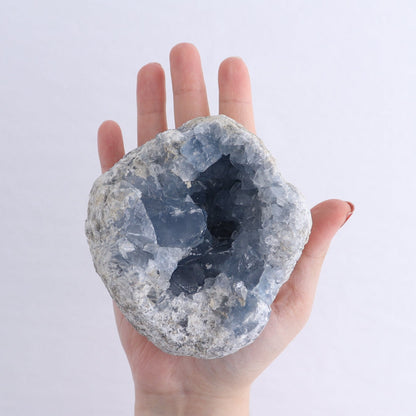 Celestite Clusters Set of 2