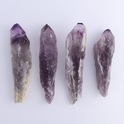 Amethyst Polished Tips Set of 4 - Expert Wholesale and Supplier of Wholesale Crystals & Bulk Gemstones, ["Amethyst","Polished Tip"]
