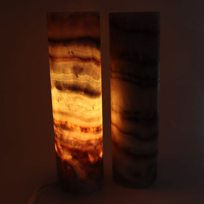 Onyx Lamps Set of 2 - Expert Wholesale and Supplier of Wholesale Crystals & Bulk Gemstones, ["Lamps","Mexico","onyx"]