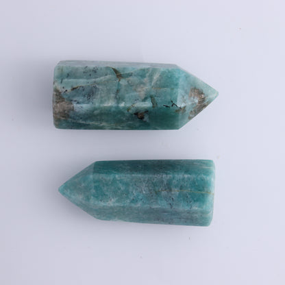 Amazonite Towers Set of 5 - Expert Wholesale and Supplier of Wholesale Crystals & Bulk Gemstones, ["Amazonite","Madagascar","Towers"]