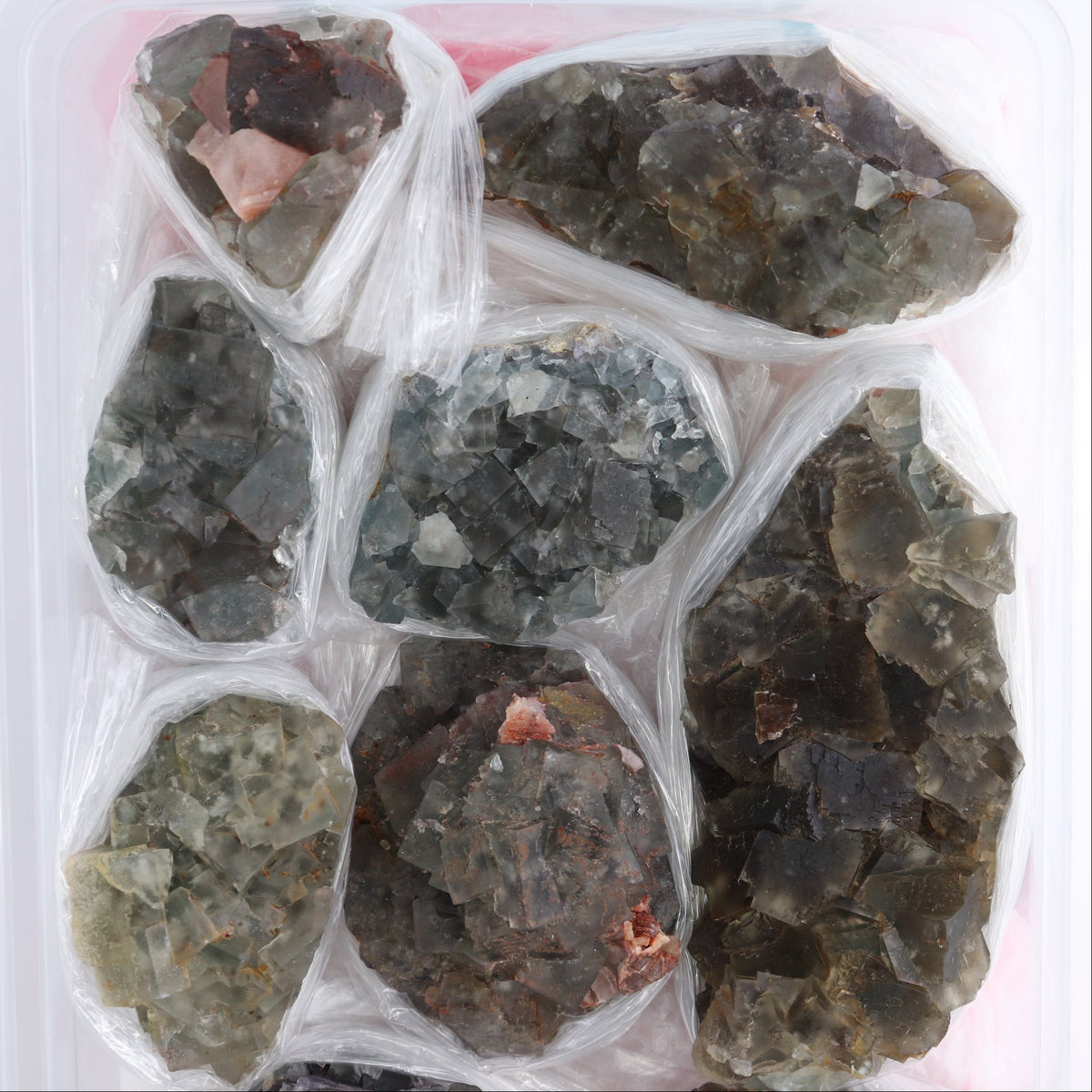 Green Fluorite Flat from Morocco