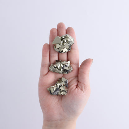 Octahedral Pyrite Clusters Set of 30 - Expert Wholesale and Supplier of Wholesale Crystals & Bulk Gemstones, ["Clusters","Octahedral Pyrite","Peru","Pyrite"]