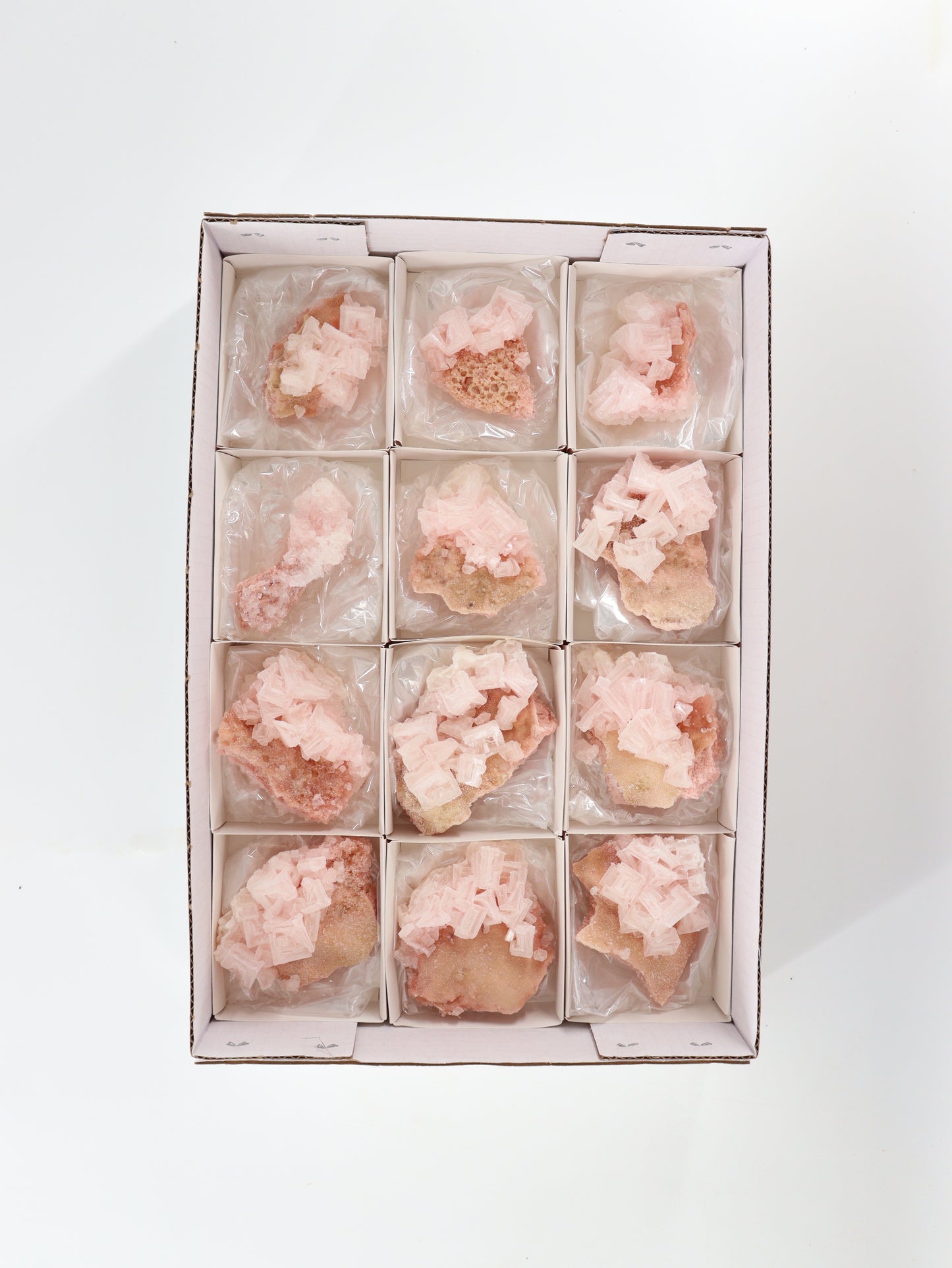 Halite Flat Set of 12 - Expert Wholesale and Supplier of Wholesale Crystals & Bulk Gemstones, []